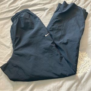 Nike vintage-looking wide legged Wind Pants/ track pants